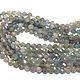Заказать Сапфиры США, 4мм нить 38см. Beads. Ярмарка Мастеров. . Бусины Фото №3
