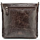 Leather bag 'Douglas' (dark brown antique). Crossbody bag. Russian leather Guild. Online shopping on My Livemaster.  Фото №2