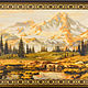 Backgammon Perm 'Mountains', average 50. Backgammon and checkers. H-Present more, than a gift!. Online shopping on My Livemaster.  Фото №2