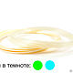 PLA plastic glows in the dark for 3D pens and 3D printers, Materials for floristry, Moscow,  Фото №1