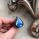 Ring with Labradorite rich blue color, Rings, Pushkino,  Фото №1