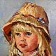 "Кукла". Картина (холст, масло). Художник Диана Маливани. Картины. Художник Диана Маливани. Интернет-магазин Ярмарка Мастеров.  Фото №2