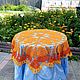 Tablecloth-napkin'Autumn oaks ', Napkin holders, Kansk,  Фото №1