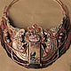 "The Heart of Stone Glasgow" колье медное. Колье. Julia Chernopazova Art Jewelry. Ярмарка Мастеров.  Фото №6