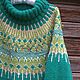 Knitted sweater ' Dublin'. Lopayesa. Handmade. Unisex. Sweaters. DominikaSamara. Online shopping on My Livemaster.  Фото №2