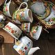 Order Painted porcelain. Tea set ' Great journey'. Frida Gots. Livemaster. . Tea & Coffee Sets Фото №3
