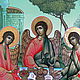 The Icon 'Trinity'. Icons. OlgaPastukhovaArt. Online shopping on My Livemaster.  Фото №2