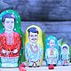 Matryoshka dolls with portraits, Name souvenirs, Velikiy Novgorod,  Фото №1