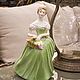 Винтаж: Royal Doulton статуэтка леди "Clarissa", Англия, 1967 год, Статуэтки винтажные, Москва,  Фото №1