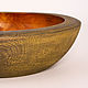 Copy of Black wooden bowl with silver metallic, handmade. Plates. GORAwood. Интернет-магазин Ярмарка Мастеров.  Фото №2