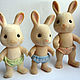 Трусы для Sylvanian families. Одежда для кукол. Елена Иванова (WhiteRacoon). Интернет-магазин Ярмарка Мастеров.  Фото №2