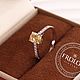 Помолвочное кольцо с желтым бриллиантом. Кольцо помолвочное. FROLOF JEWELRY. Ярмарка Мастеров.  Фото №4