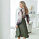 Order Skirt 'Wormwood grass'. Designer clothing Olesya Masyutina. Livemaster. . Skirts Фото №3