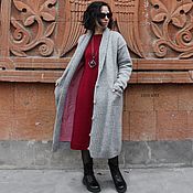 Одежда handmade. Livemaster - original item Coat: women`s lined coat with hood. Handmade.