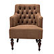 Boudoir praline chesterfield (английское кресло). Кресла. BEAUTIFUL OBJECTS OF DC. Интернет-магазин Ярмарка Мастеров.  Фото №2