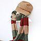 Кашемировая шапка Кэмел,  55-56 размер. Шапки. ramremik-knitting-cashmere. Ярмарка Мастеров.  Фото №5