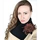 Б! Брошь из кожи”Brown Rose “. Брошь-булавка. KSENIA BERYL. Ярмарка Мастеров.  Фото №5