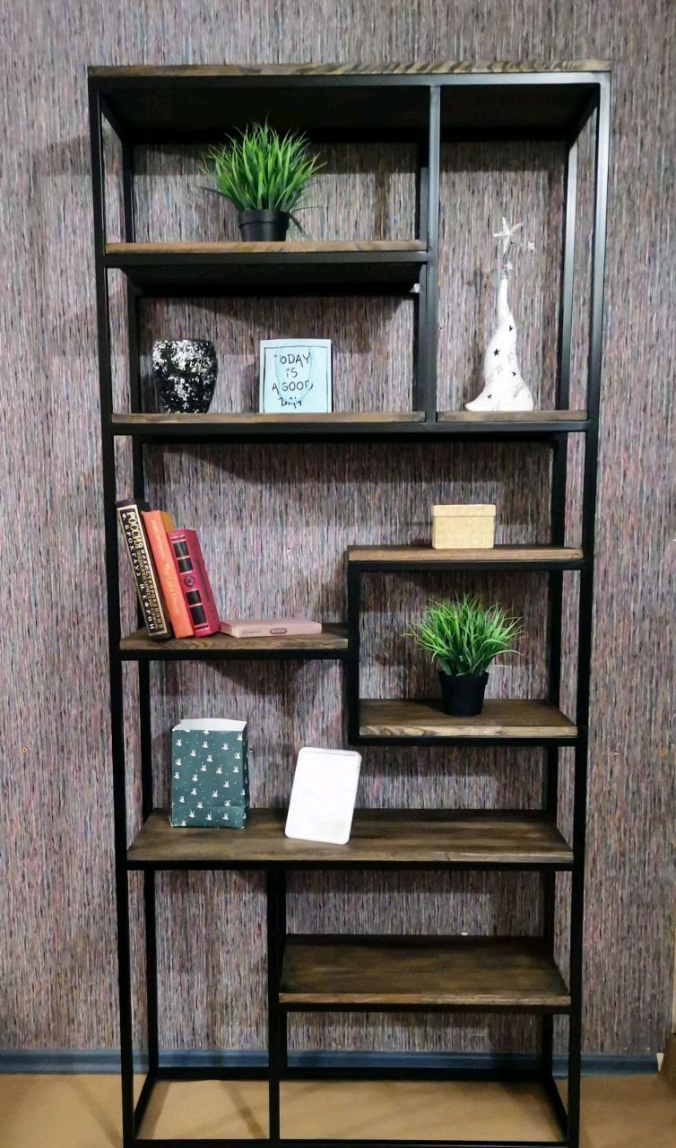 Стеллаж лофт в интернет-магазине на Ярмарке Мастеров | Стеллажи ...