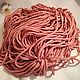  pink polyester cord 200 m wholesale price. Yarn. knitted handmade rugs (kovrik-makrame). Online shopping on My Livemaster.  Фото №2