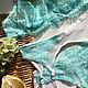 Заказать Комплект нижнего белья - Бирюза. Natali Lingerie / Нижнее бельё ручной работы!. Ярмарка Мастеров. . Комплекты белья Фото №3