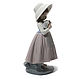 Винтаж: Фарфоровая фигура Девочка с букетом. NAO by Lladro. Предметы интерьера винтажные. Денис. Ярмарка Мастеров.  Фото №4