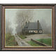 A house in Normandy oil paintings Iskander Ulumbekov's shop. Pictures. ulumbekov (ulumbekov). Online shopping on My Livemaster.  Фото №2