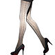 Fishnet tights with added wool! Many colors and sizes!