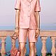 Костюмно-плательный шелк Fendi розовый золотой. Ткани. You.ra tkani. Ярмарка Мастеров.  Фото №7