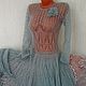 Order Openwork mohair dress 'Aphrodite' handmade. hand knitting from Galina Akhmedova. Livemaster. . Dresses Фото №3