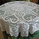 Скатерть "Искусство филе". Скатерти. Elena. Ярмарка Мастеров.  Фото №4