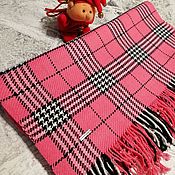 Аксессуары handmade. Livemaster - original item Scarves: Handmade woven scarf made of Italian merino yarn. Handmade.