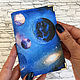 Cover: passport or avtodokumentov 'Galaxy'. Passport cover. Ludmila Krishtal. My Livemaster. Фото №4