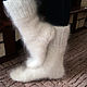 Socks down Snowball. Socks. Downy Paradise. My Livemaster. Фото №5