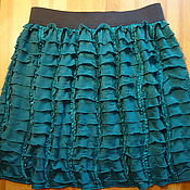 Одежда handmade. Livemaster - original item The skirt with ruffles. Handmade.