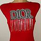Order Embroidery, applique with sequins and rhinestones. Dior. MMonro (MMonro). Livemaster. . Applications Фото №3