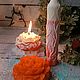 Набор восковых свечей для интерьера дома. Свечи. Magic Lady Волшебный декор для дома. Ярмарка Мастеров.  Фото №5
