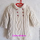 children's knitted coat , Childrens outerwears, Penza,  Фото №1