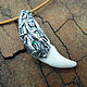 Pendant amulet Fang wolf silver (1C). Pendants. Urbanstyle. My Livemaster. Фото №4