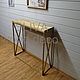 Консольный стол  ASTI. Консоли. SLIVA wood deco. Ярмарка Мастеров.  Фото №6