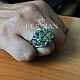 Ring: Silver ring of the Savior with sapphires. Rings. Persian (persianjewelry) (persianjewelry). My Livemaster. Фото №6