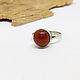17.5 the Ring with carnelian Ogneslav. Rings. Selberiya shop. Online shopping on My Livemaster.  Фото №2