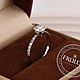 Золотое кольцо с бриллиантами 1.3 карата. Кольцо помолвочное. FROLOF JEWELRY. Ярмарка Мастеров.  Фото №9