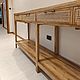 Консоль из состаренного дуба с ротанговыми фасадами. Консоли. Massiv Project - авторская мебель. Интернет-магазин Ярмарка Мастеров.  Фото №2