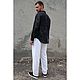 Рубашка мужская из конопли Hemp Oversized Work Shirt Garment Dyed. Рубашки мужские. VÄN Studio. Ярмарка Мастеров.  Фото №4