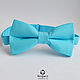 Tie Classic blue / sky blue wedding party gift boy. Ties. Respect Accessories. Online shopping on My Livemaster.  Фото №2