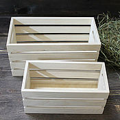 Материалы для творчества handmade. Livemaster - original item Box wooden 28/14/14  cm. for decoupage.. Handmade.