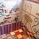 La pintura balcón 'Pastelería'. Decor. Dajkovskaya Marina kartiny i rospis. Интернет-магазин Ярмарка Мастеров.  Фото №2