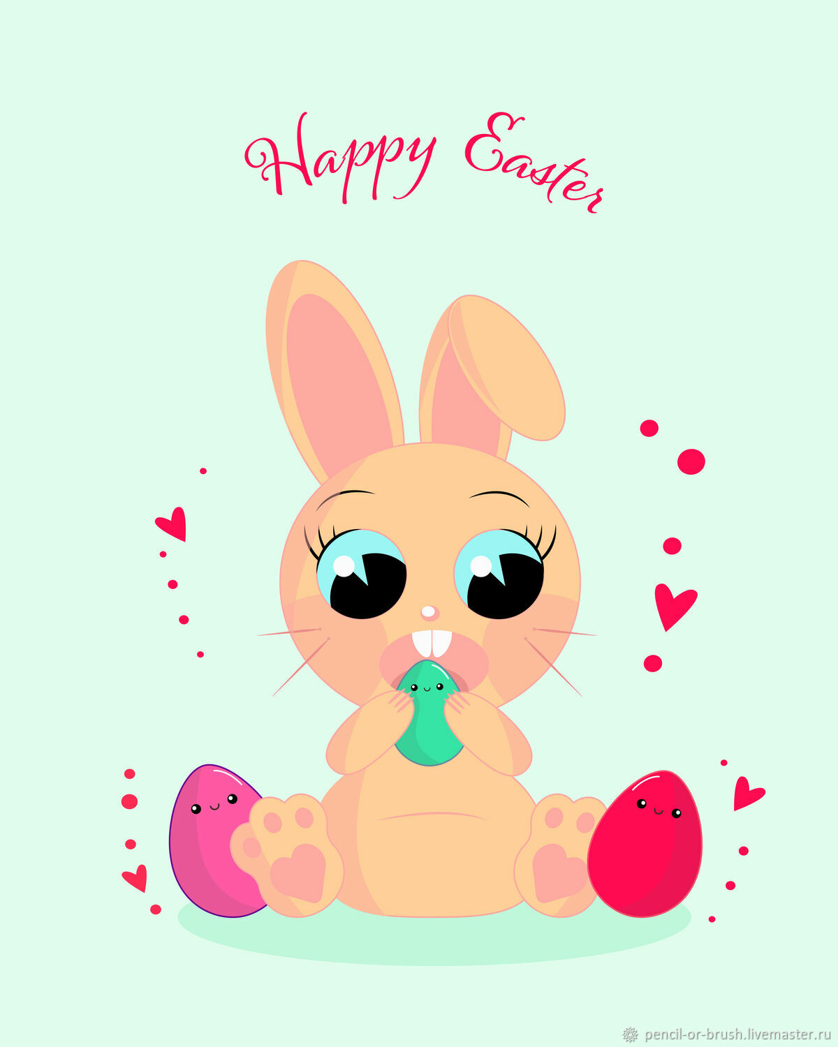 DIY 🐣 Пасхальный кролик 🐣 Paper Easter Bunny 🐣 пасхальная открытка 🐣Happy Easter