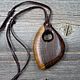 The pendant is made of bog oak. Pendant. 13marko. Online shopping on My Livemaster.  Фото №2