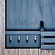 Order Key holder wall for the hallway black. valleywood. Livemaster. . Housekeeper Фото №3